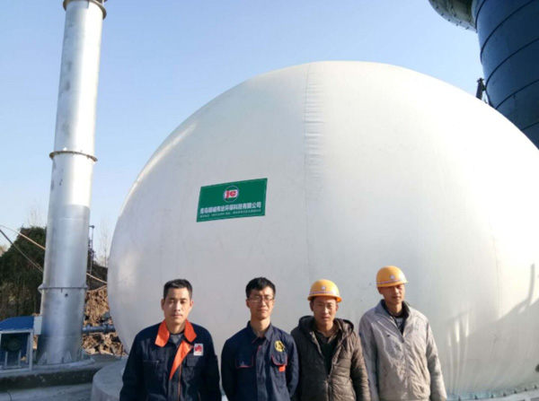 600立方沼氣火炬